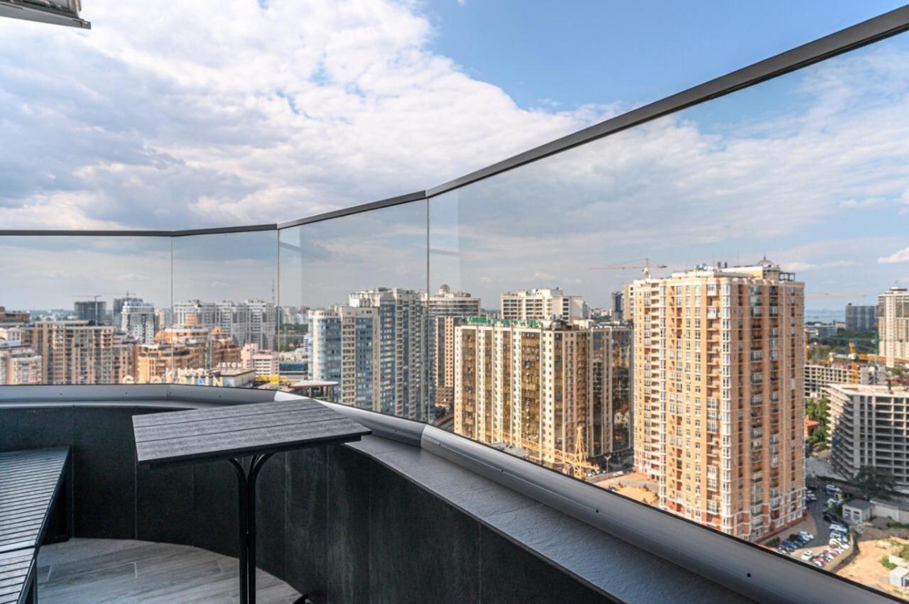 Party Luxury 3Br Sea View Apartment In Arcadia โอเดสซา ภายนอก รูปภาพ